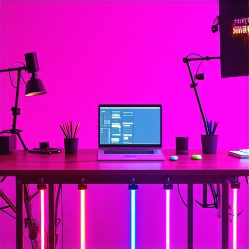 Effective RGB Tube Light Strategies for Creative Studio Setup