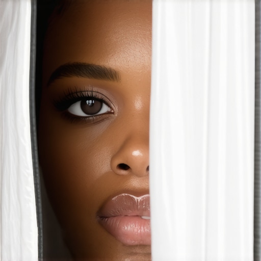 Softbox with multiple diffusion layers during a professional photo shoot.